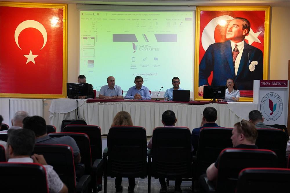 Kalite Akreditasyon Programı (KAP) Hazırlık Toplantısı Gerçekleştirildi